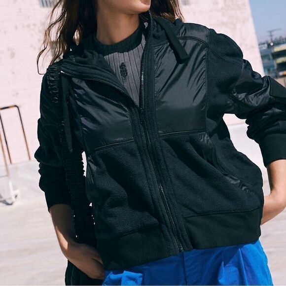 Free People x FP Movement Jacket Size L - Picture 1 of 10